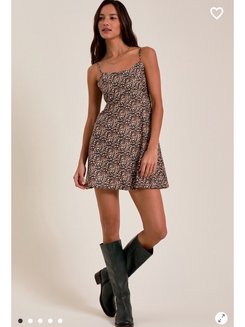 New with tags Altar’d State Junie Cheetah Mini Dress